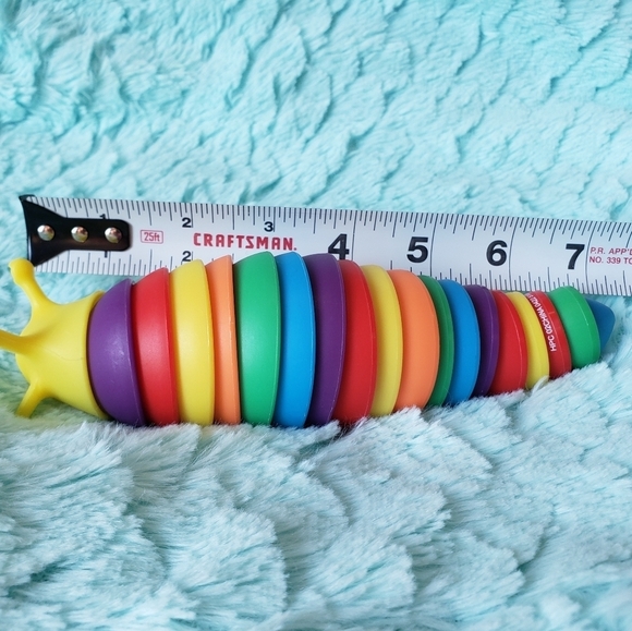299- SENSORY SLUG FIDGET TOY NWT - Picture 3 of 6